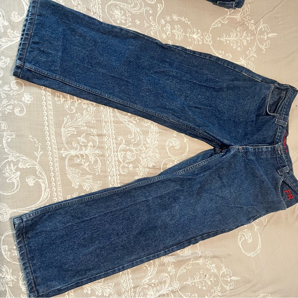Texas Men's Dark Blue Relaxed Jeans